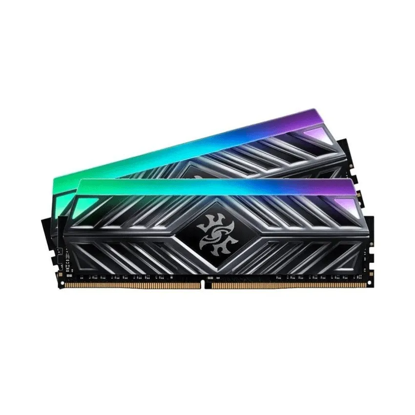 Ram Desktop Adata XPG Spectrix D41 RGB Grey (AX4U32008G16A-DT41) 16GB (2x8GB) DDR4 3200Mhz
